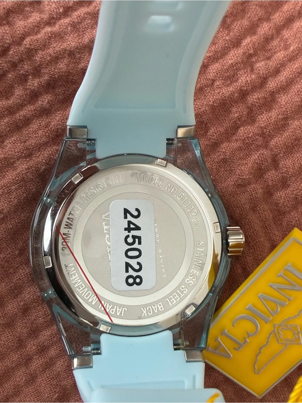 Invicta Light Blue watch